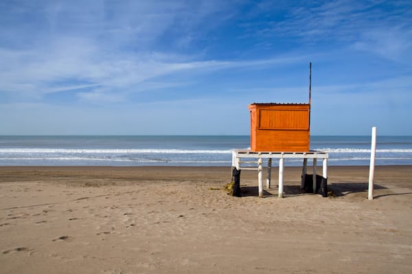 Lifeguard at the argentinean atlantic coast