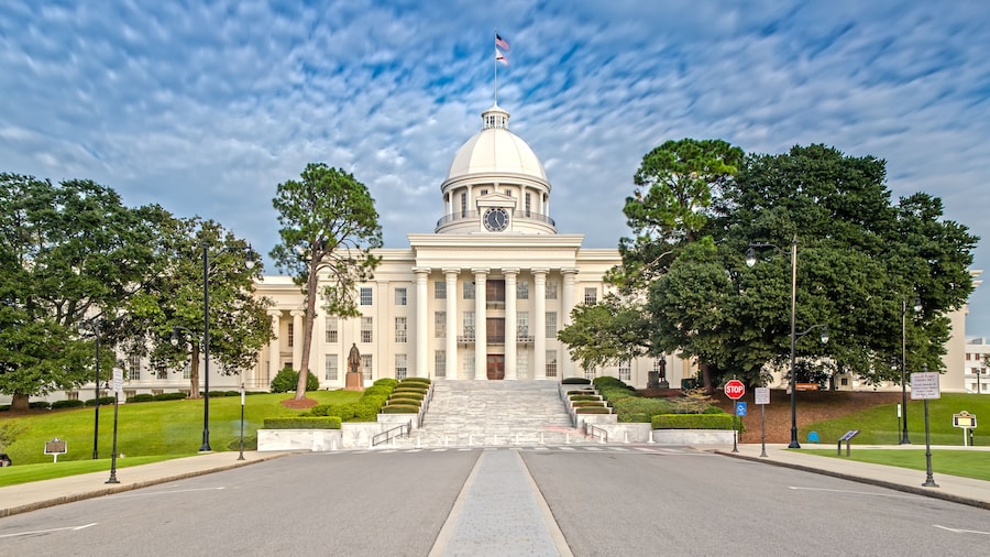 Alabama State Capitol in Montgomery