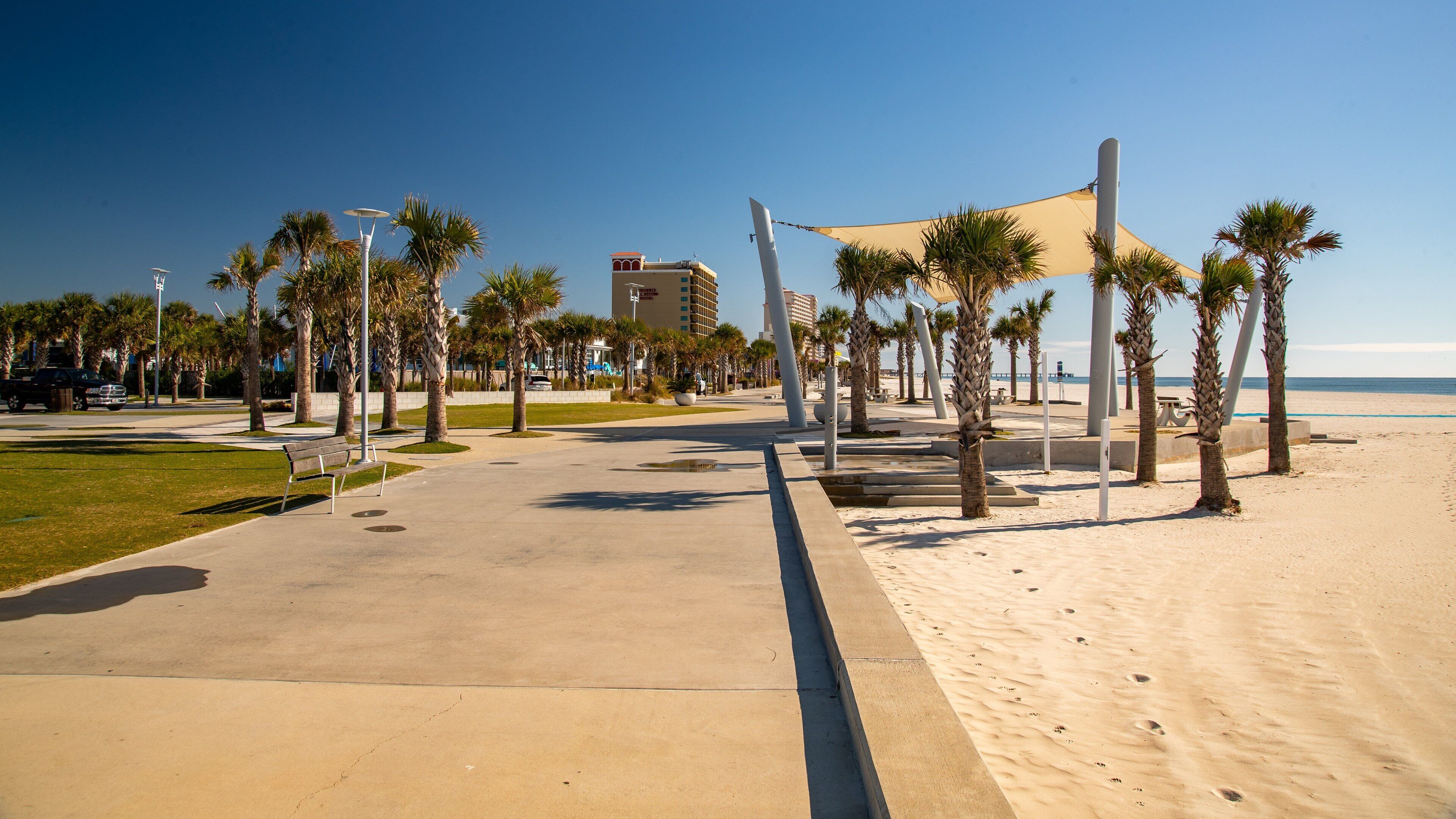 Gulf Shores Beach featuring a sandy beach and general coastal views