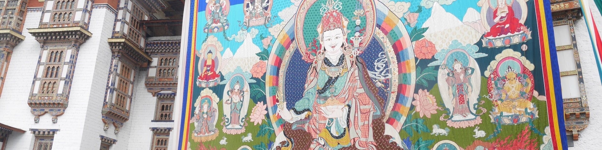 Thongdrel unfolded at Kurjey Tshechu, Kurjey Lhakhang
#bhutan #kurjeylhakhang #tshechu #bumthang