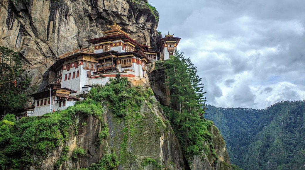 Paro Taktsang is the popular name of Taktsang Palphug Monastery, a prominent Himalayan Buddhist sacred site and temple complex, located in the cliffside of Paro valley, Bhutan. More commonly, this co