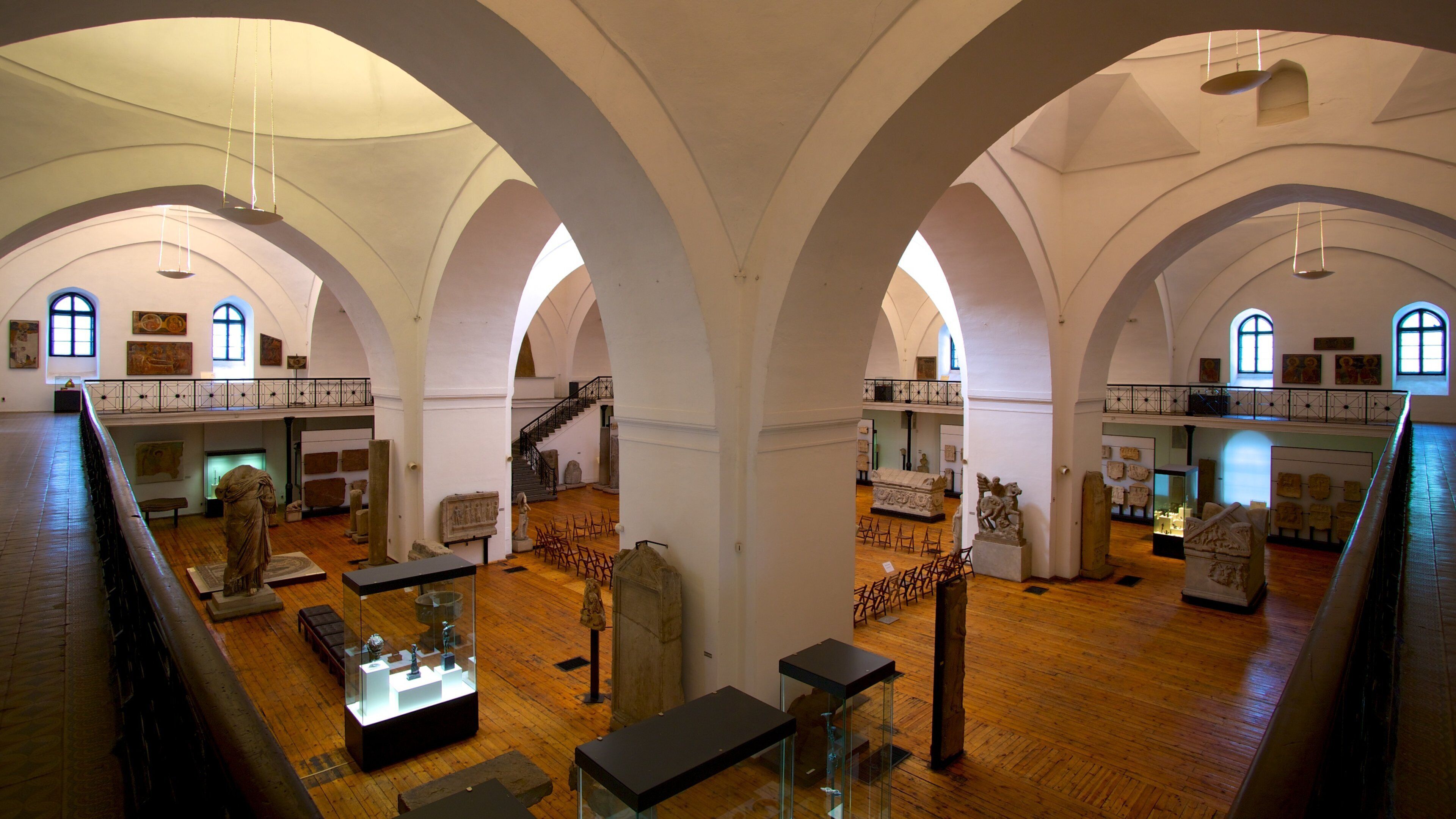 National Archaeological Museum which includes interior views