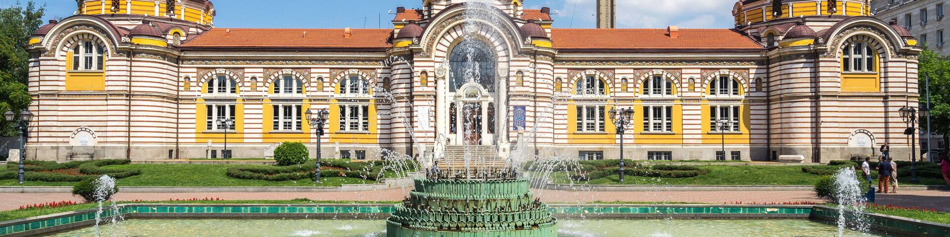 Public mineral baths building, Sofia, Bulgaria