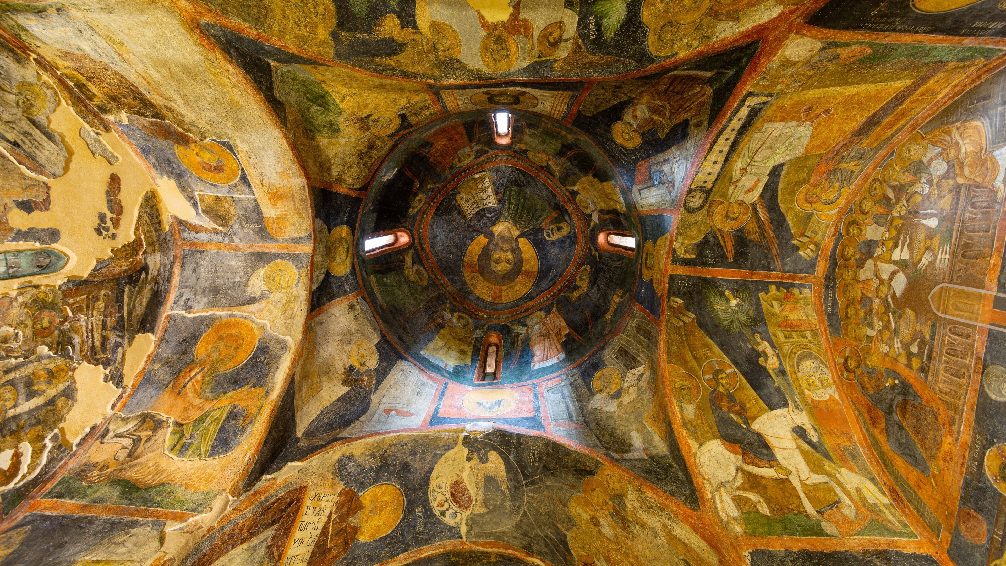 Boyana Church showing art, interior views and heritage elements