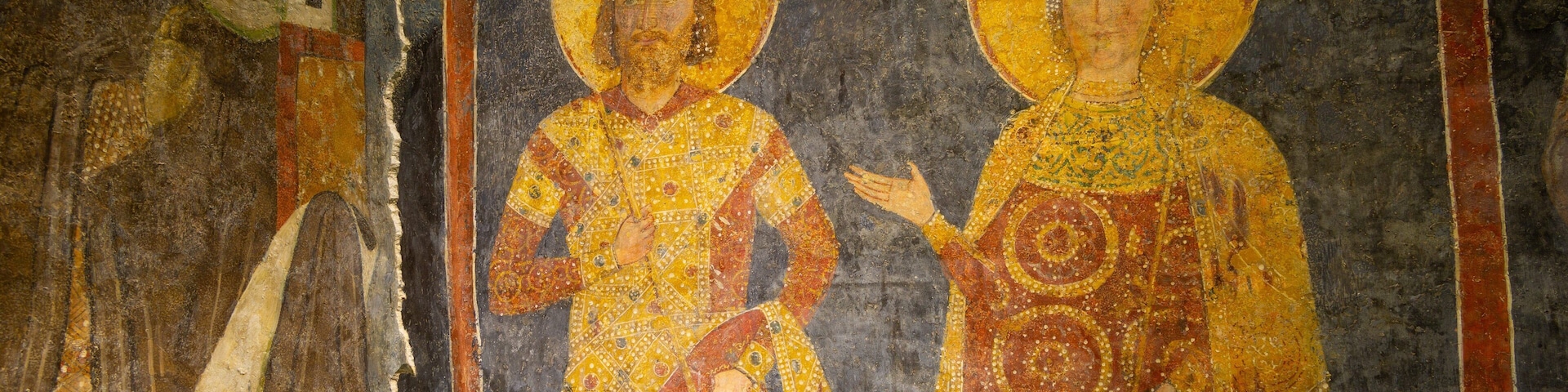 Boyana Church showing art and heritage elements