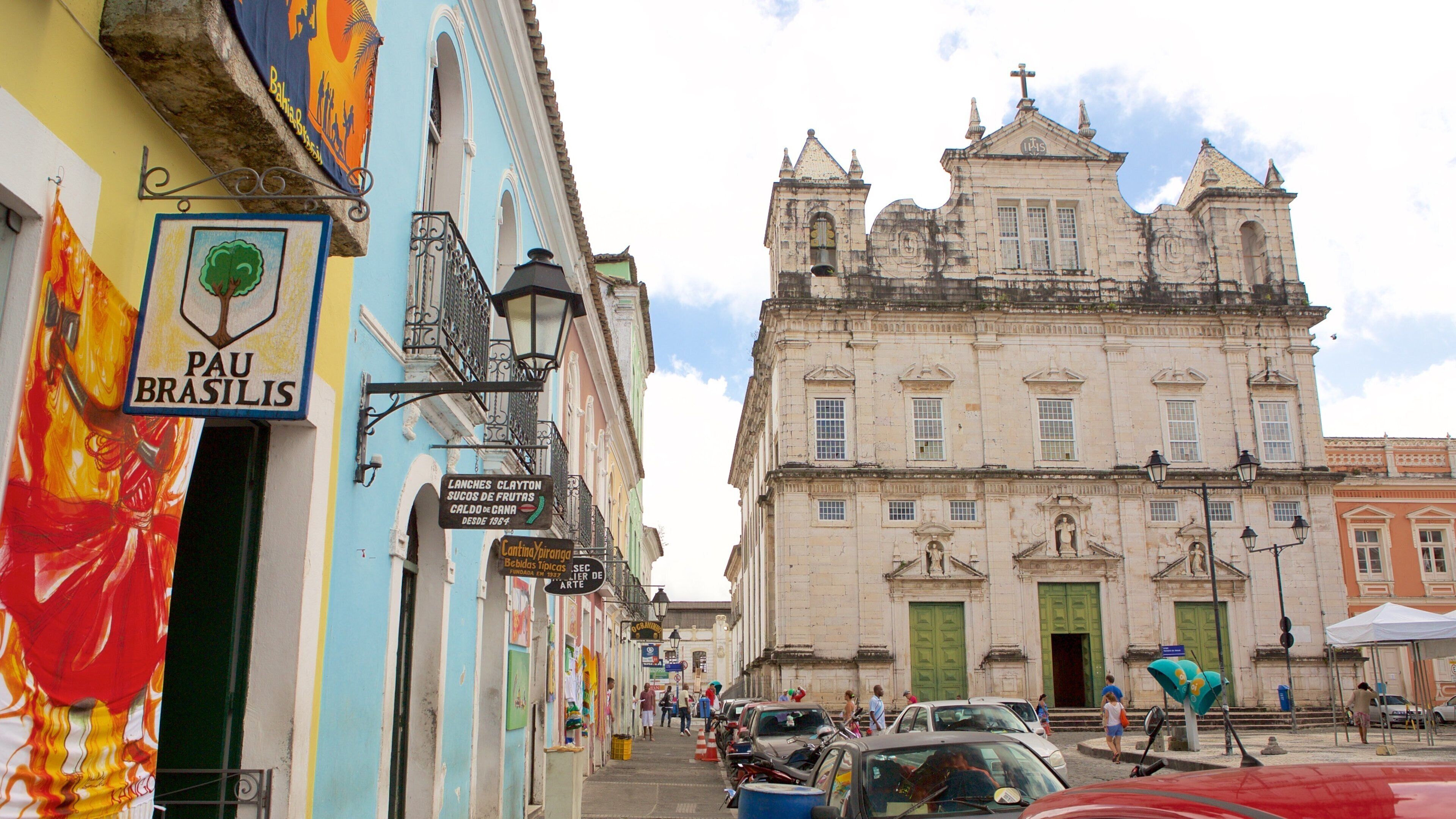 Cathedral of Salvador which includes heritage elements, religious elements and a church or cathedral