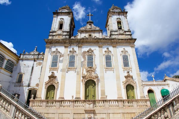 Sao Francisco Church and Convent of Salvador which includes heritage elements, religious aspects and a church or cathedral