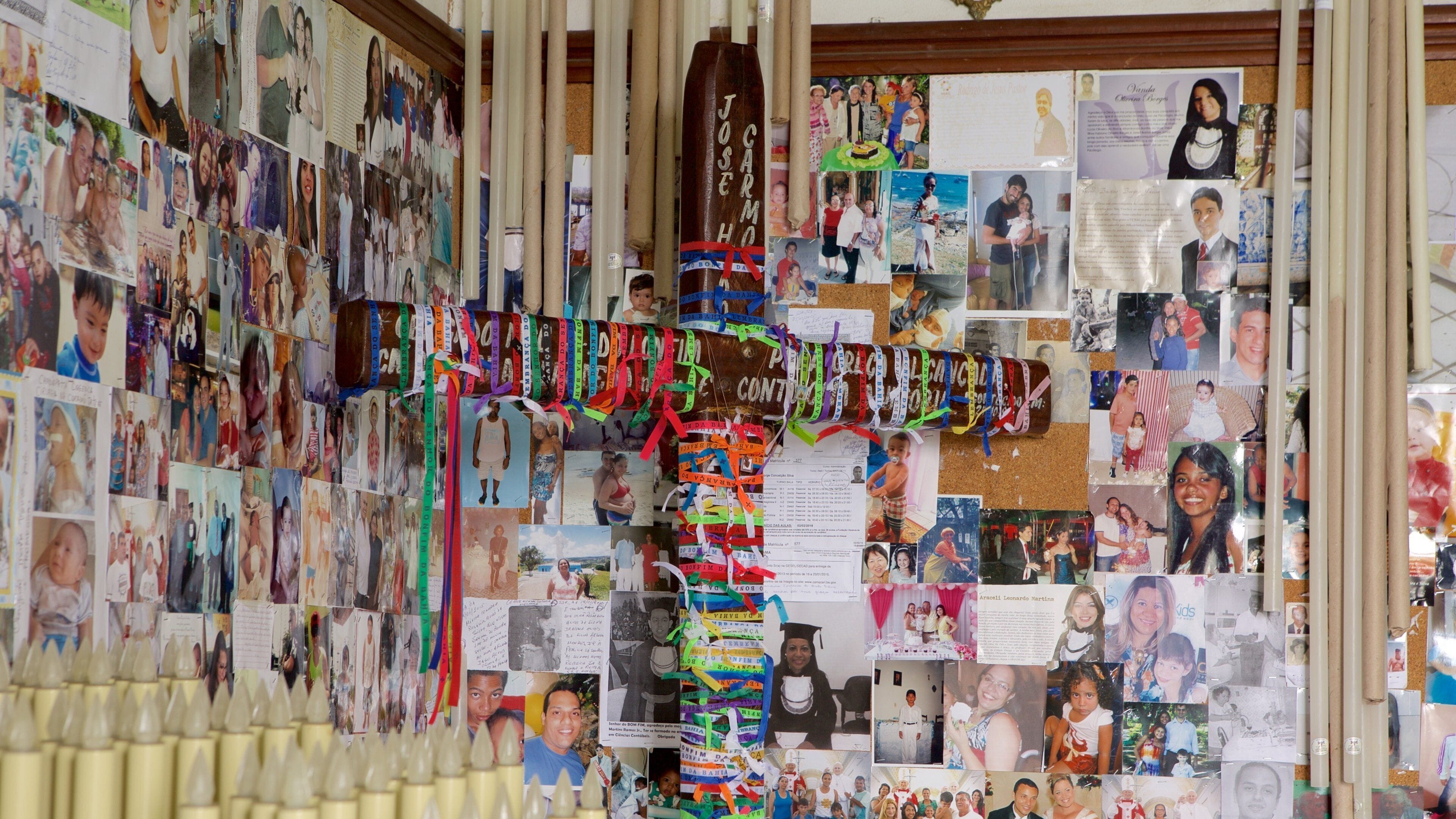 Church of Nosso Senhor do Bonfim presenterar religiösa element