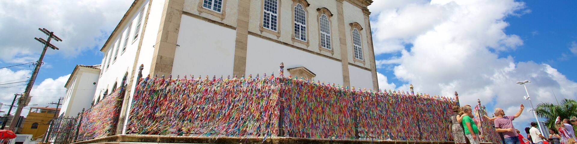 Church of Nosso Senhor do Bonfim mettant en vedette éléments religieux et église ou cathédrale