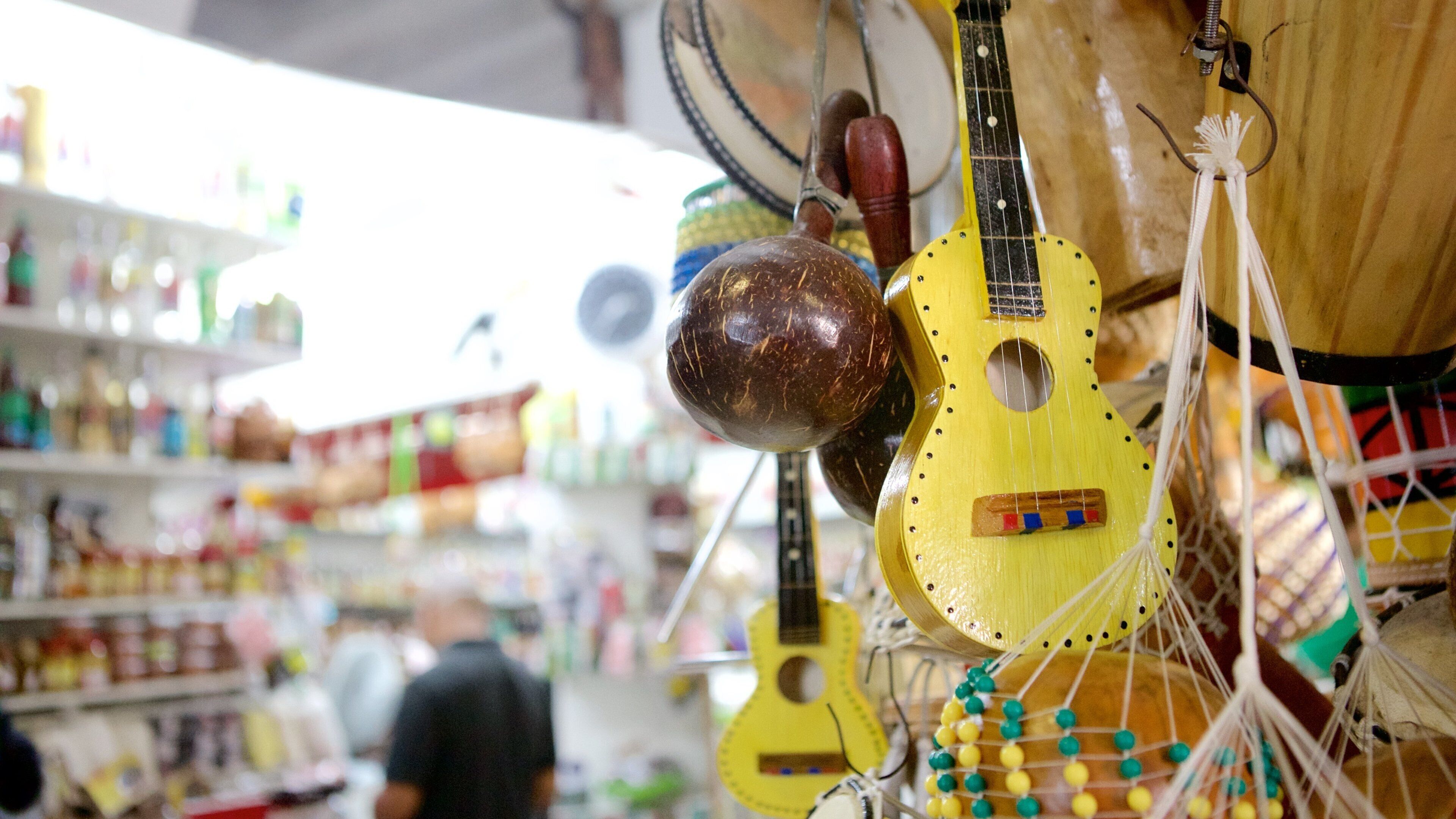 Mercado Modelo featuring interior views and shopping