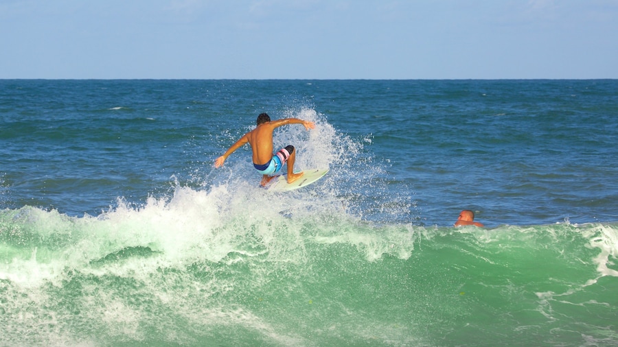 Maracaipe Beach which includes surfing and a beach