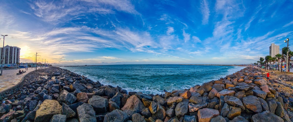Praia de Iracema, Fortaleza - CE, Brasil