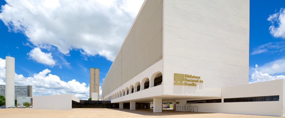 National Library featuring a city and modern architecture