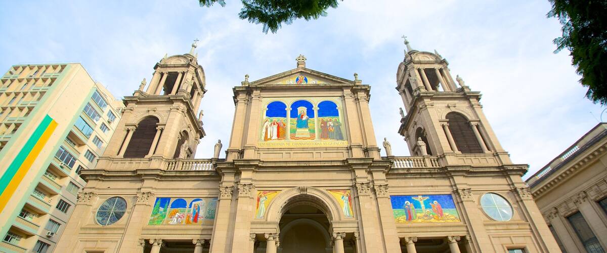Metropolitan Cathedral featuring religious elements, a church or cathedral and heritage architecture