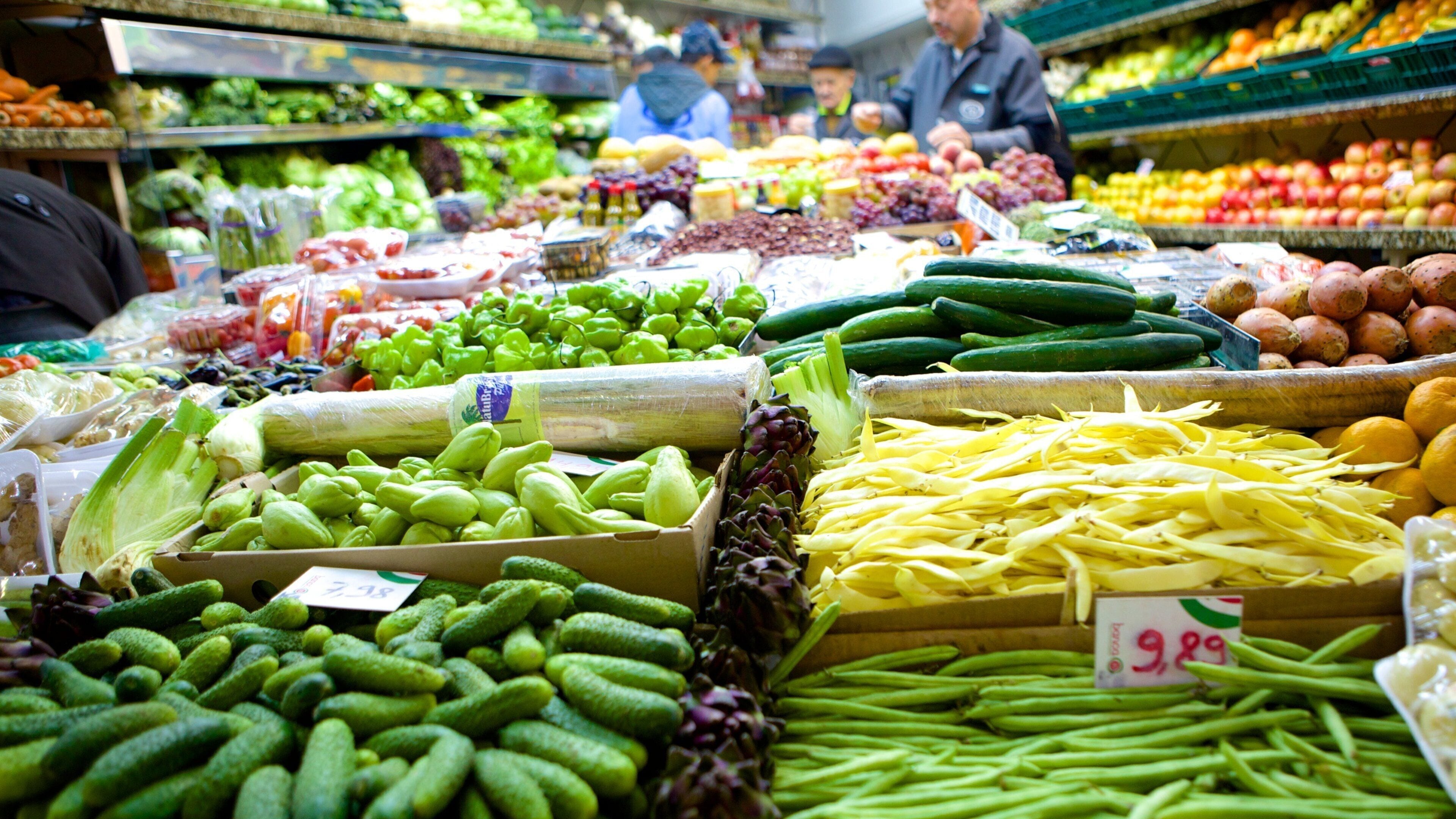 Mercado Público mostrando mercados
