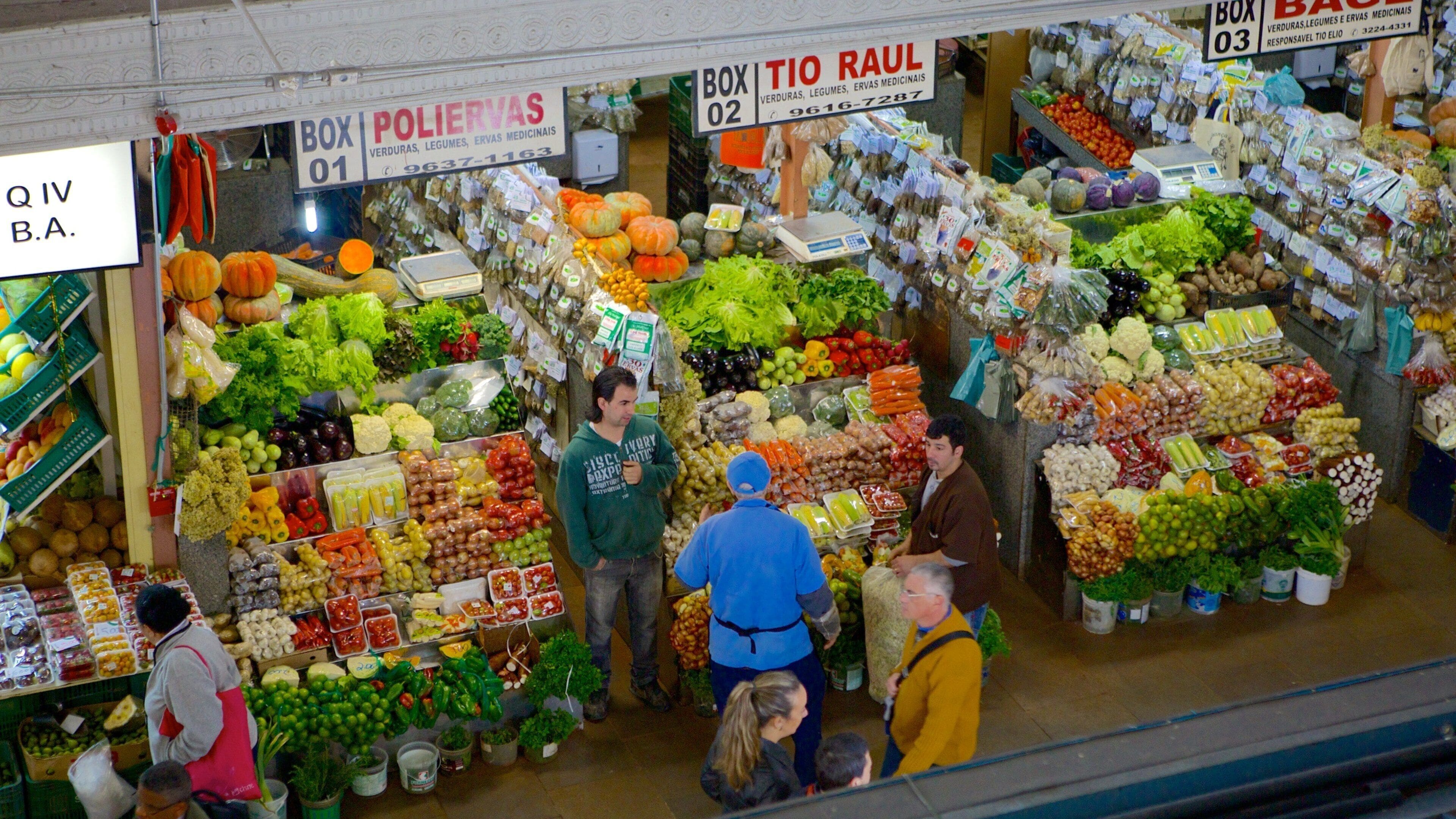 Public Market which includes city views, interior views and markets