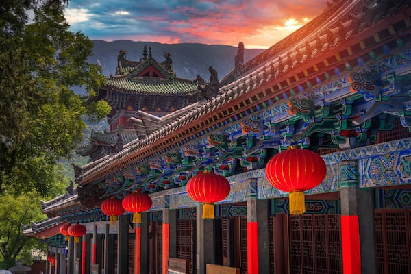 Shaolin is a Buddhist monastery in central China.