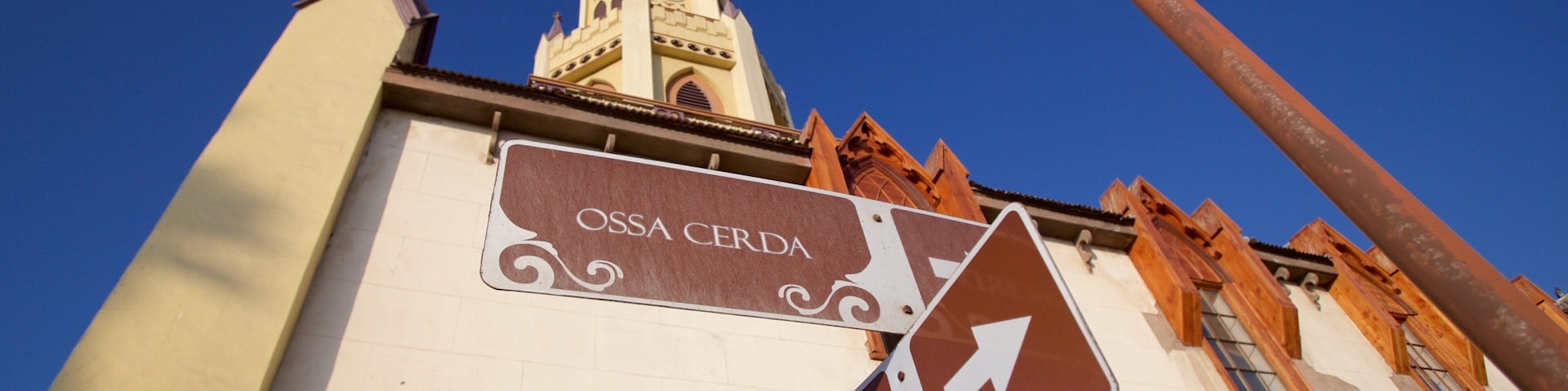 Iglesia San Francisco which includes signage and a church or cathedral