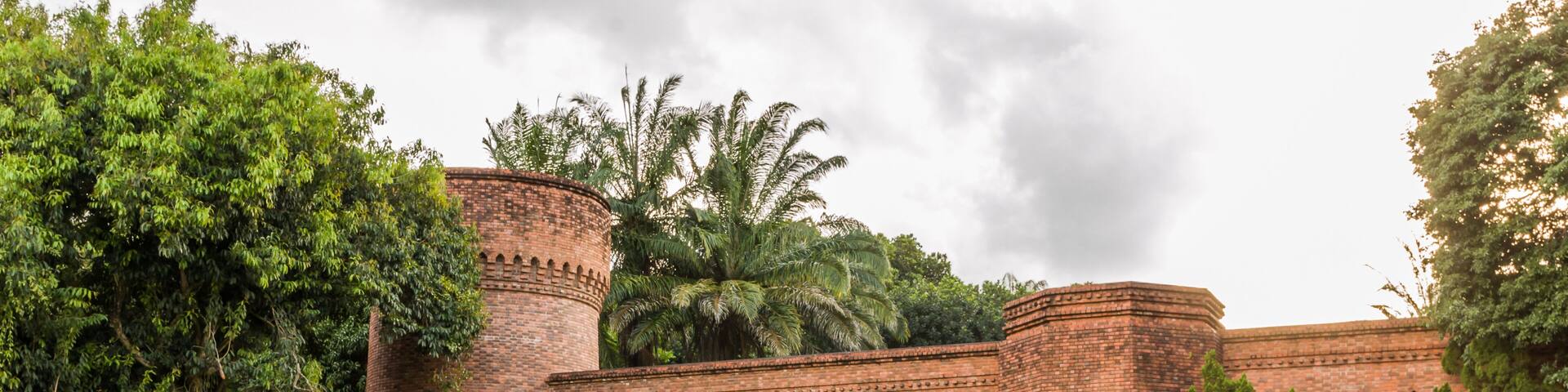 RECIFE, PE, BRAZIL - NOVEMBER 19, 2019: The historic architecture of Instituto Ricardo Brennand museum in Recife, Pernambuco, Brazil.
