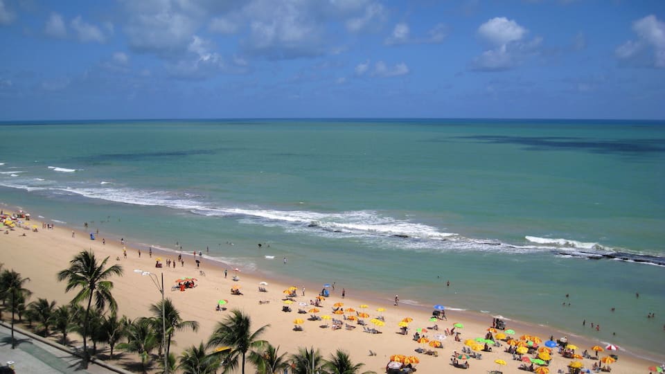 Boa Viagem Beach, Recife, Northeast Brazil
