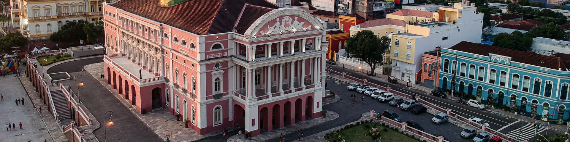 erial view of the amazon theater