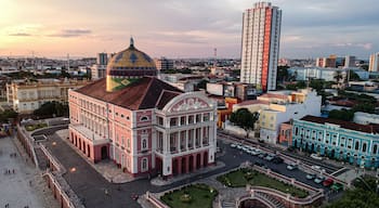 erial view of the amazon theater