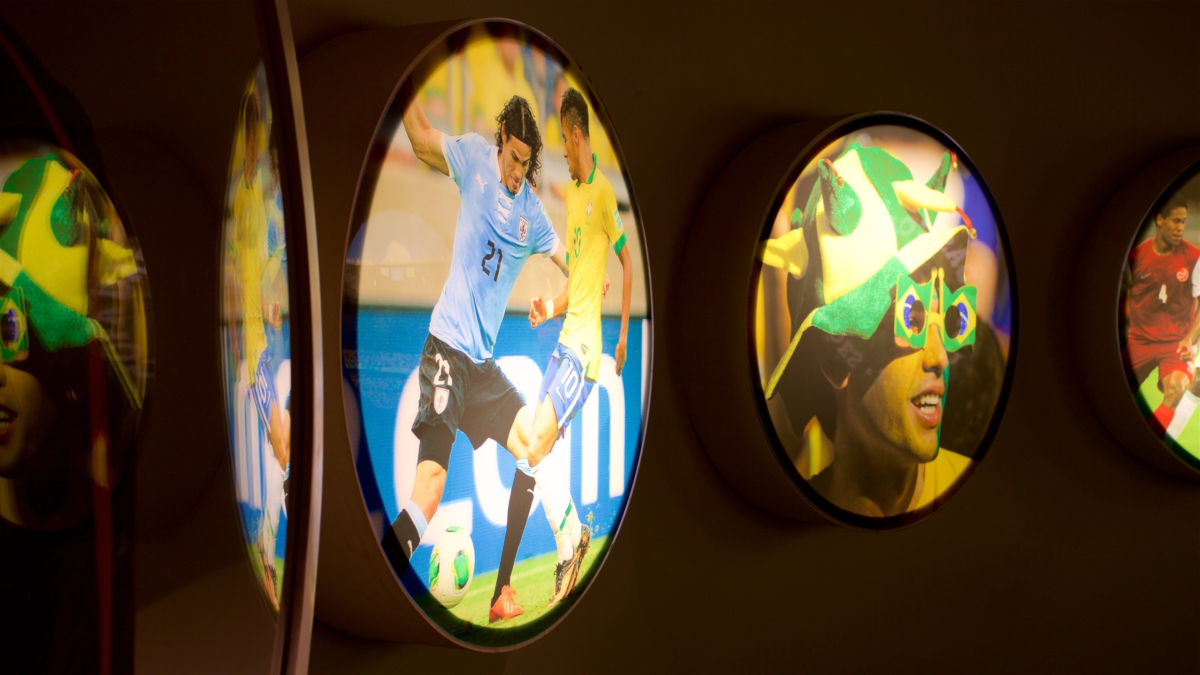 Mineirao Stadium featuring interior views