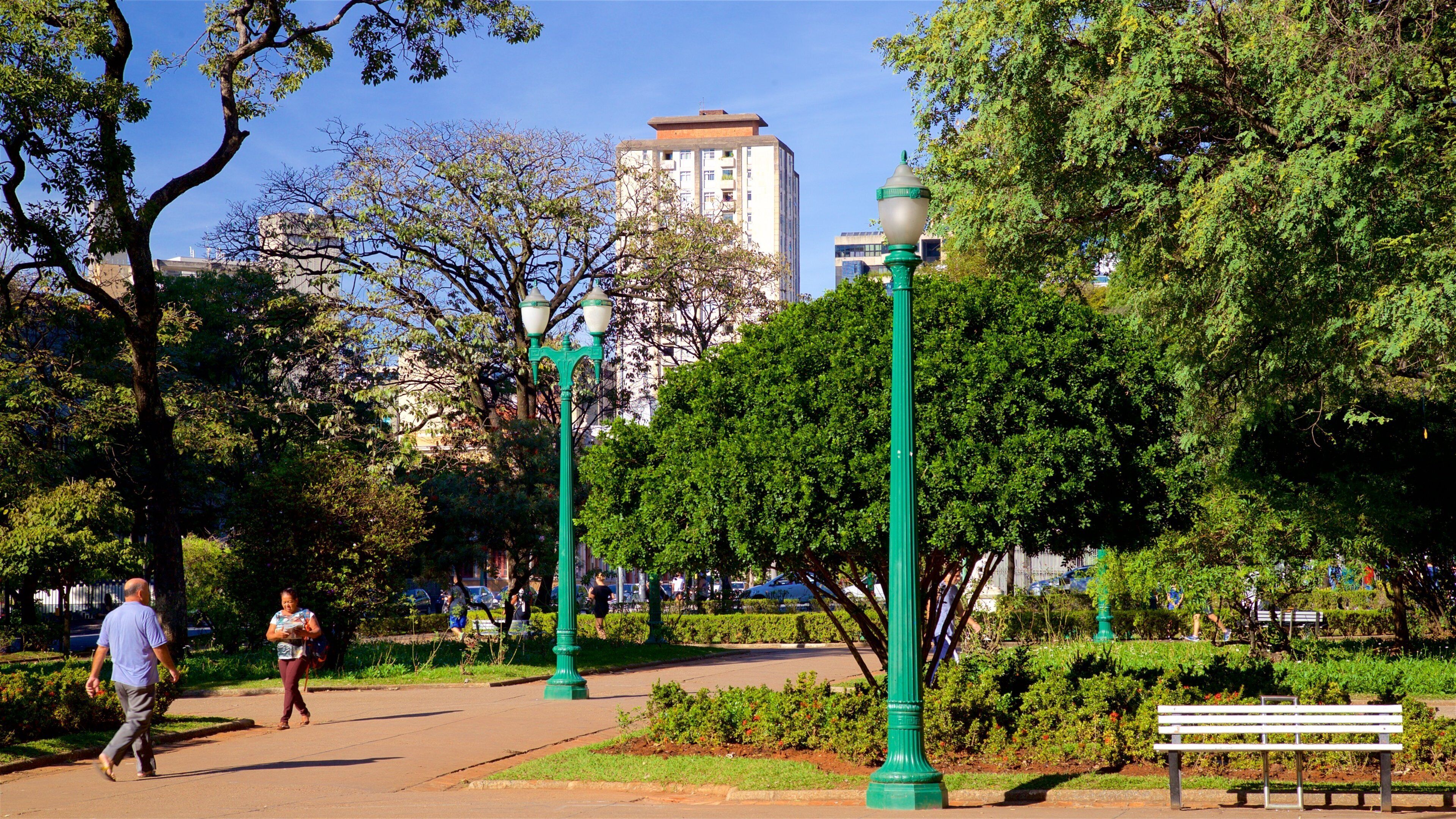 Frihetsplassen som inkluderer hage