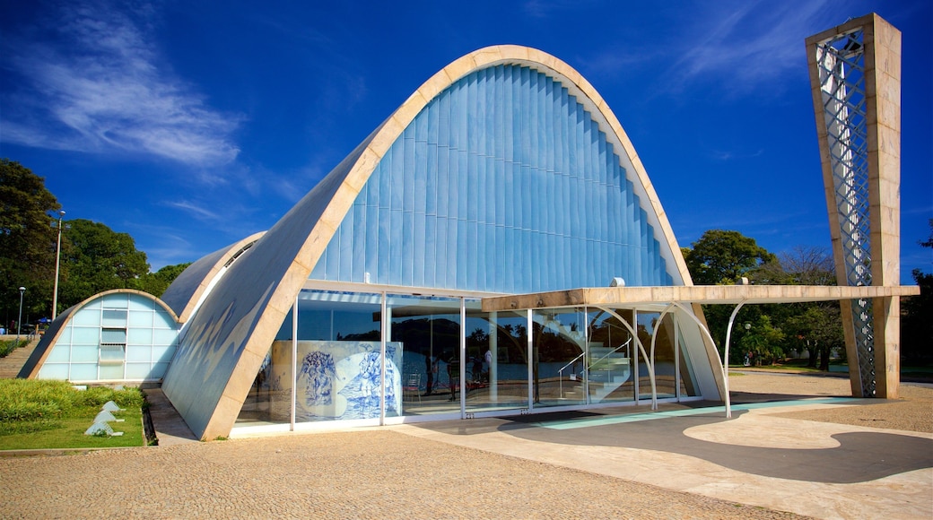 Church of Saint Francis of Assisi featuring outdoor art