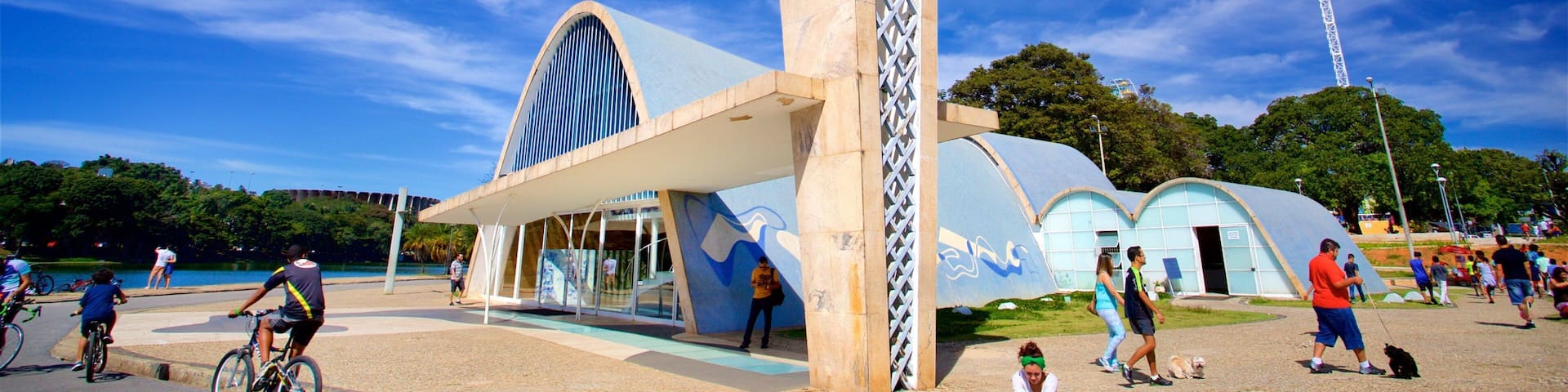 Church of Saint Francis of Assisi as well as a small group of people