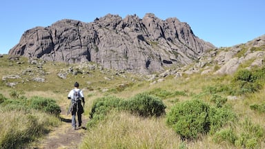 The "Itatiaia National Park" is located in a city called Itatiaia, 2 hours from the center of Rio de Janeiro and to get where this photo was taken, it is necessary to walk 10 kilometers by car up a dirt road at the entrance of the upper part of the Park near the place known as "Posto Marcão". The park has several accesses, many possibilities of footpaths and crossings and it is possible to camp.
#GreatOutDoors