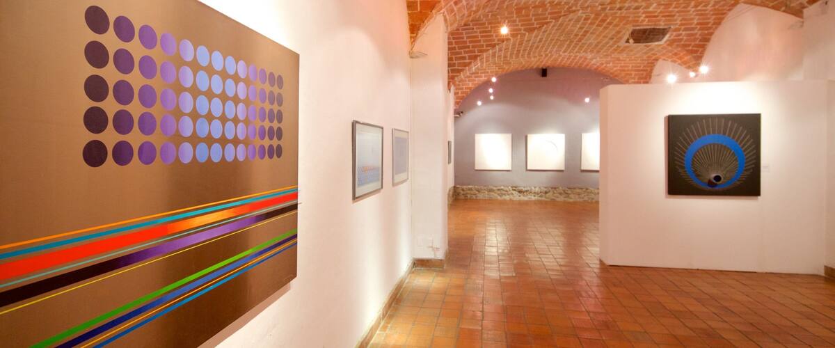 National Museum of Art showing interior views and art