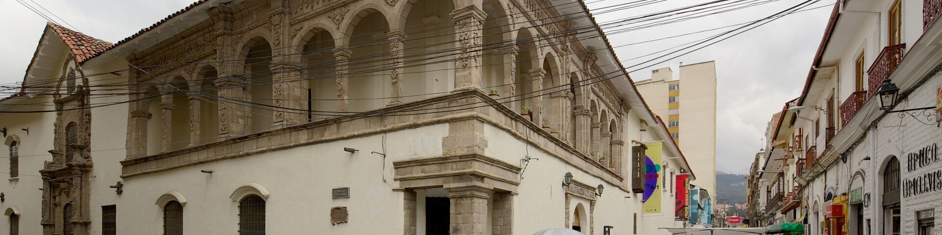 Museu de Arte Nacional mostrando uma cidade, cenas de rua e arquitetura de patrimônio