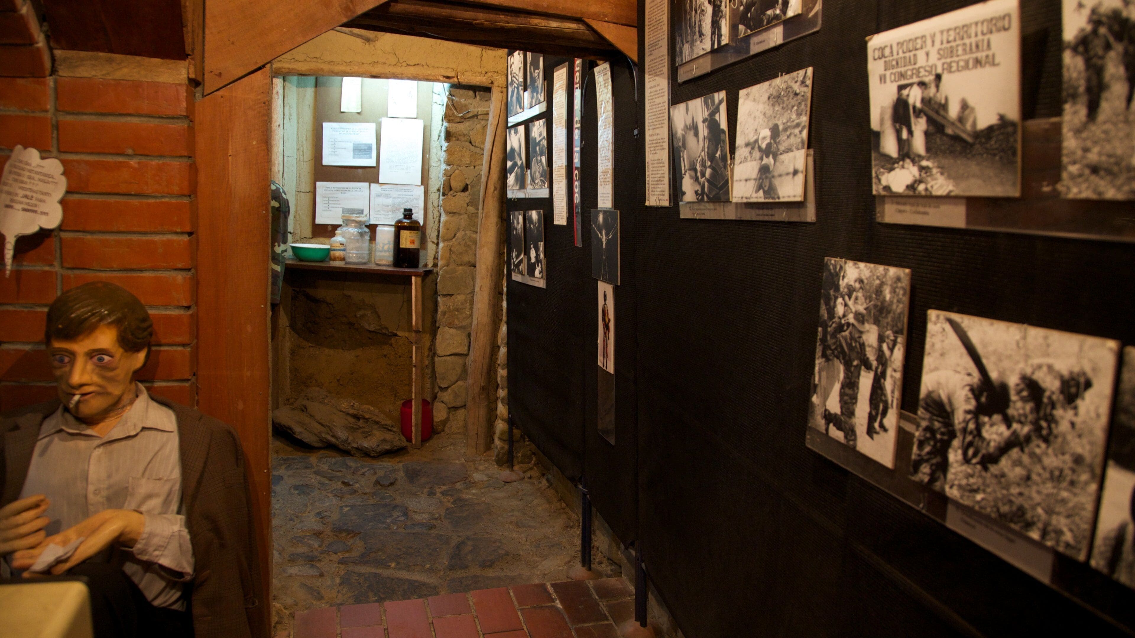 Museo de la Coca which includes interior views