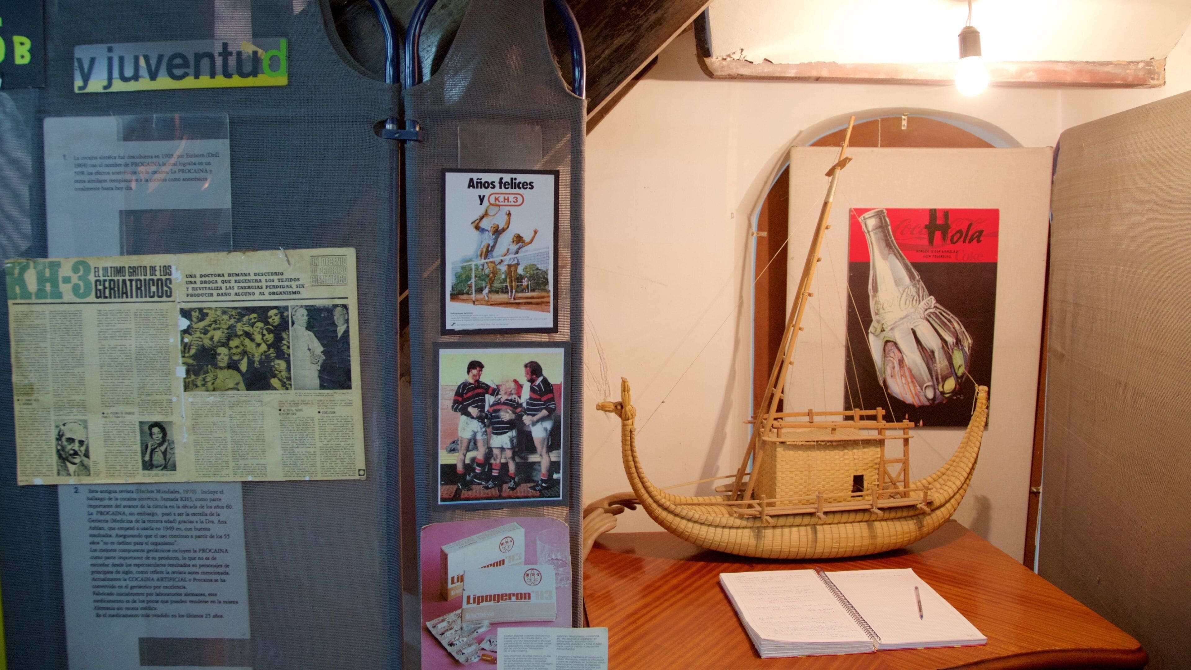 Museo de la Coca trong đó bao gồm cảnh nội thất