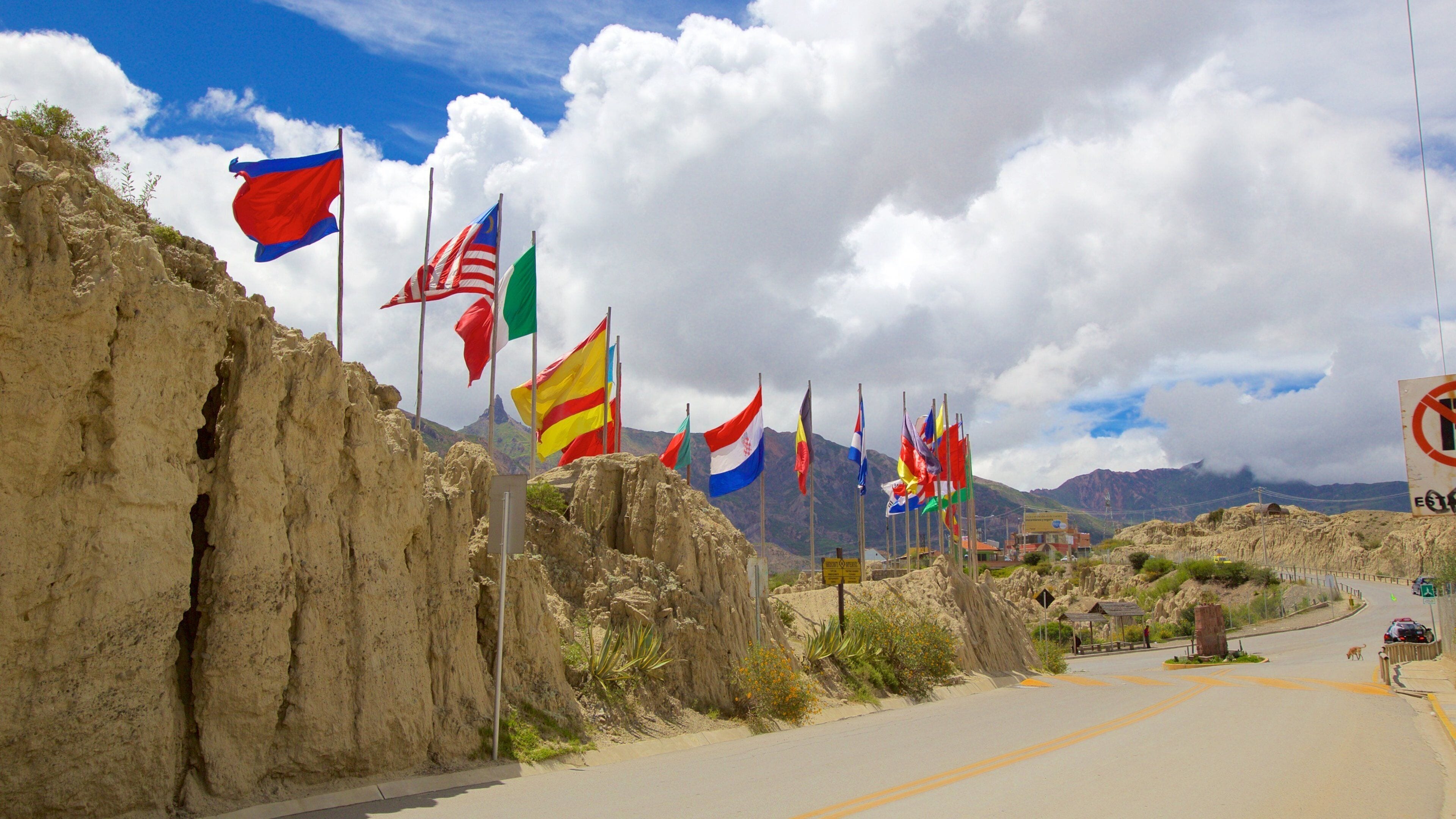 Valle de la Luna showing tranquil scenes