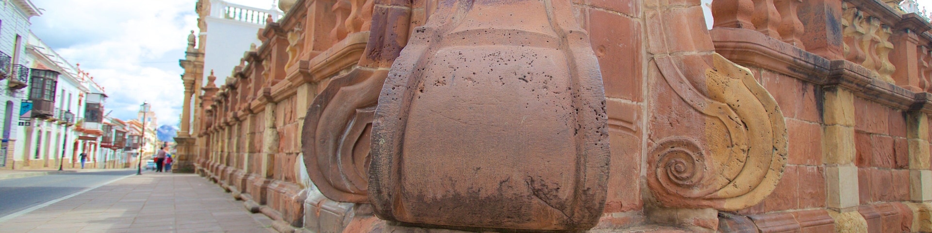 Sucre Cathedral featuring heritage elements