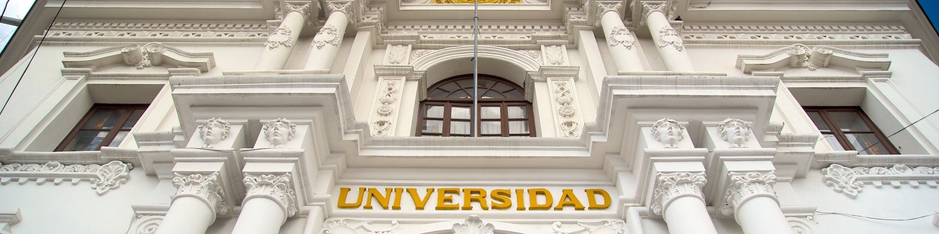 Universidad de San Francisco Xavier de Chuquisaca featuring heritage architecture and heritage elements