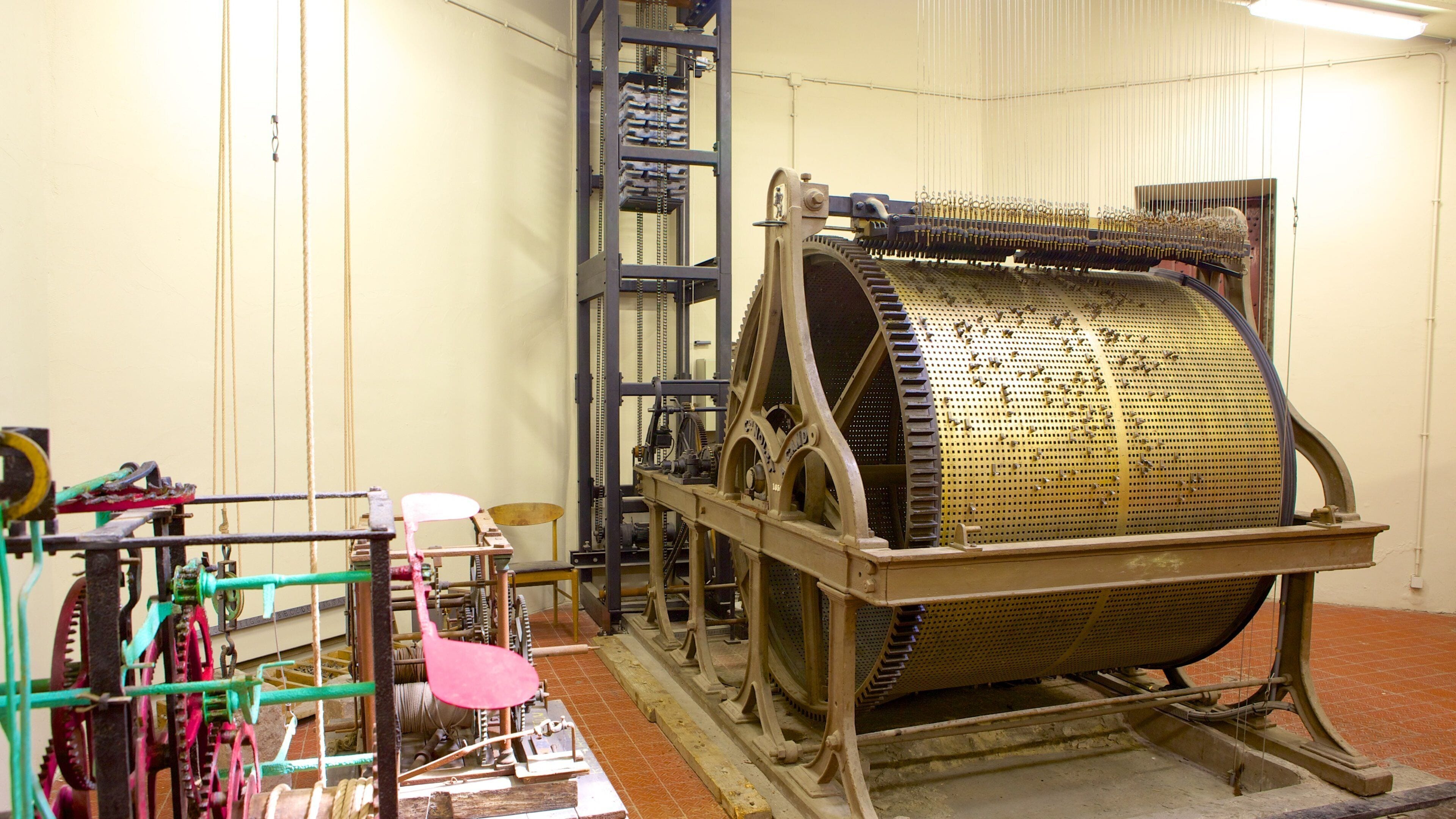 Campanario de Ghent mostrando vistas de interior