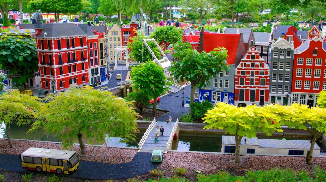 Legoland Park featuring outdoor art and a garden