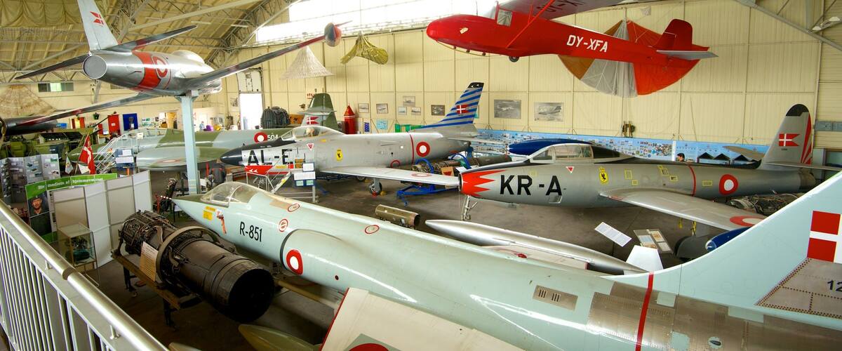 Defence and Garrison Museum which includes interior views and aircraft