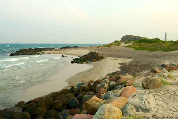 Grenen qui includes plage et côte rocheuse