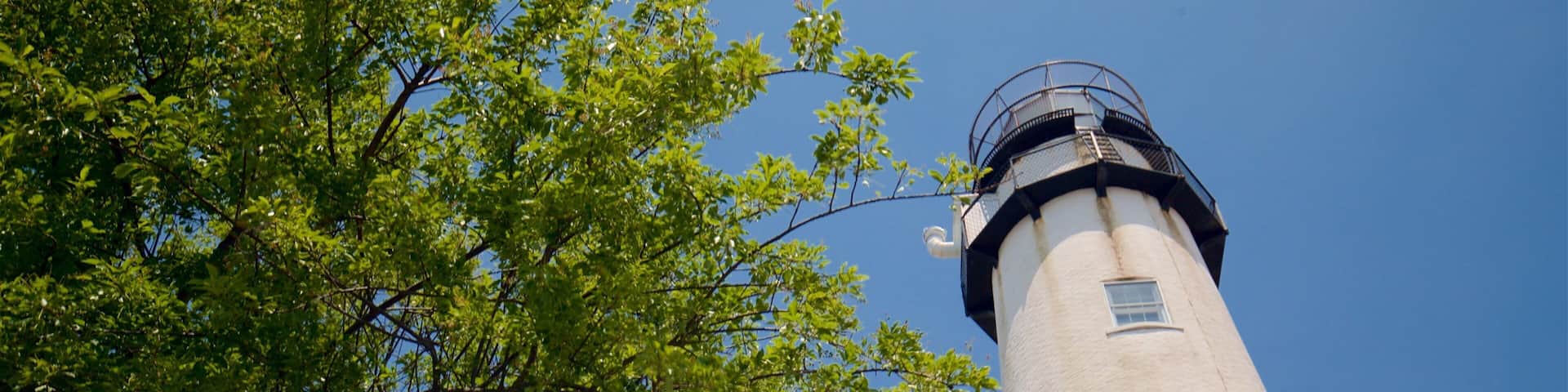 Faro de Fenwick Island que incluye un faro