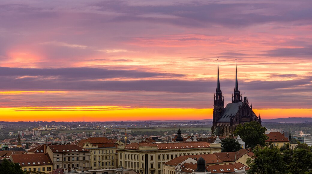 Brno Cathedral in the morning