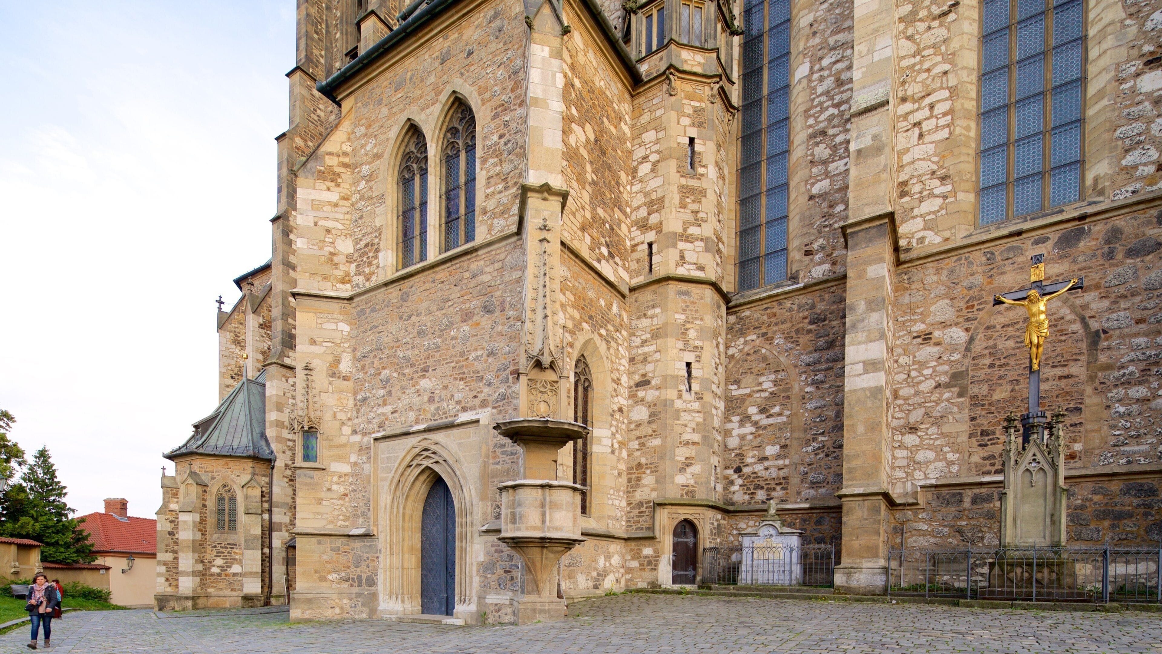 Cathedral of St. Peter and St. Paul which includes heritage elements and a church or cathedral