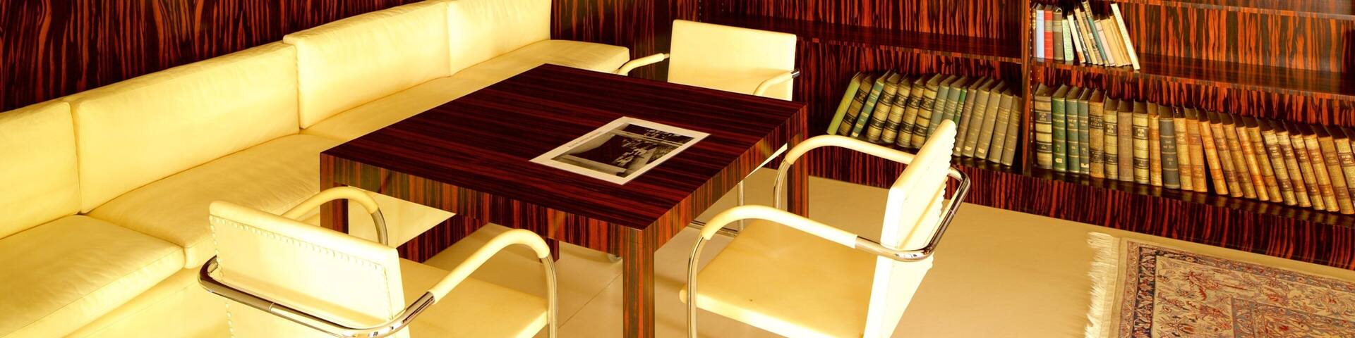 Villa Tugendhat showing modern architecture and interior views