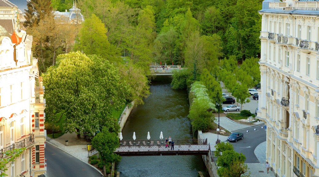 Diana Lookout Tower featuring a river or creek