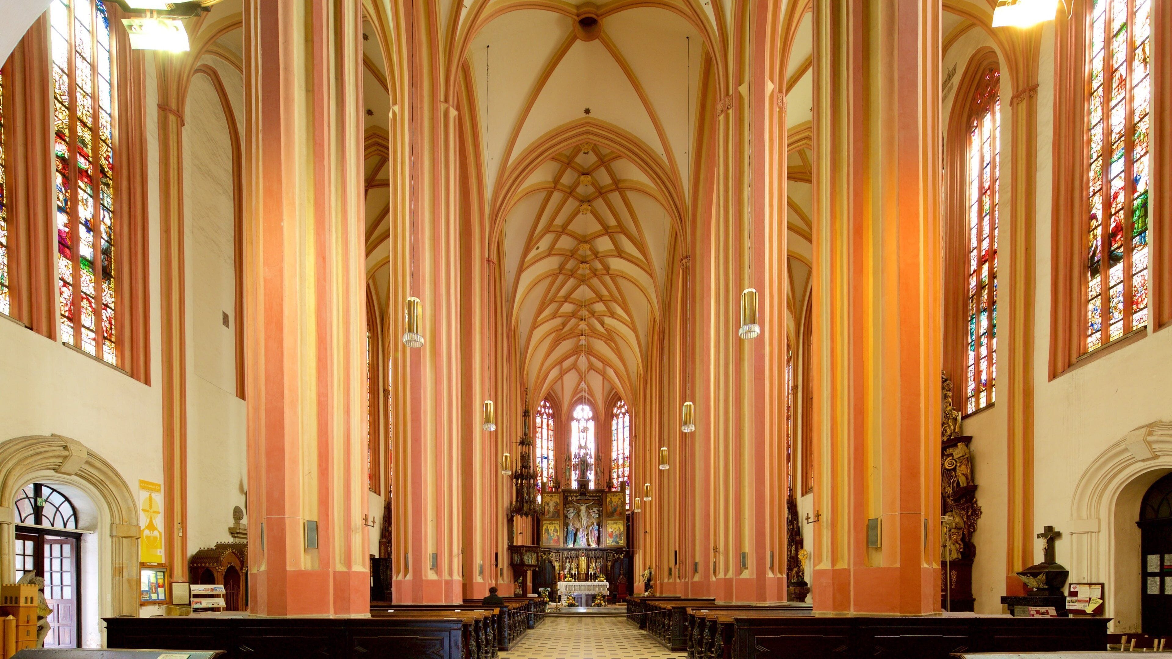 St. Moritz Church featuring heritage architecture, a church or cathedral and heritage elements