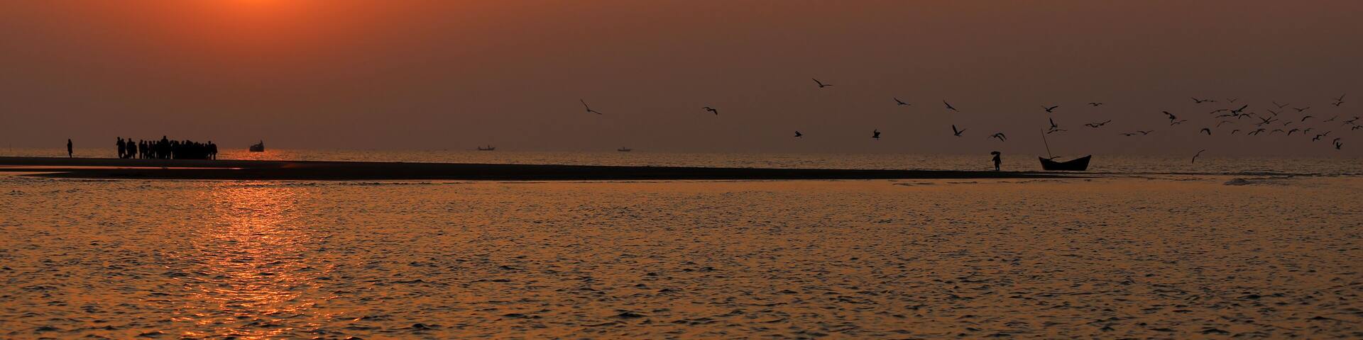 Sunrise at Kuakata, Bangladesh