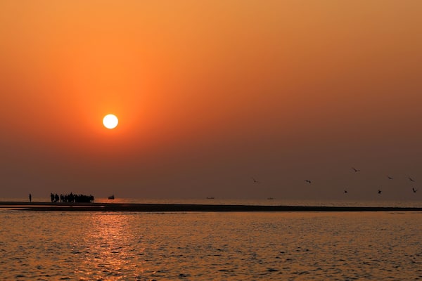 Sunrise at Kuakata, Bangladesh